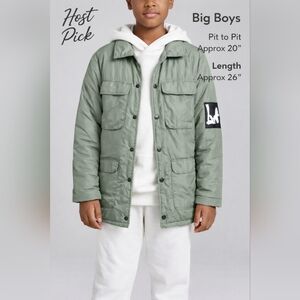 Epic Threads Big Boys Blaise Field Jacket – XL – NWT – Hillside Green